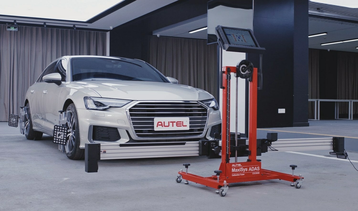 ABAT hosts Autel & technician, instructor for ADAS calibrations setup tips