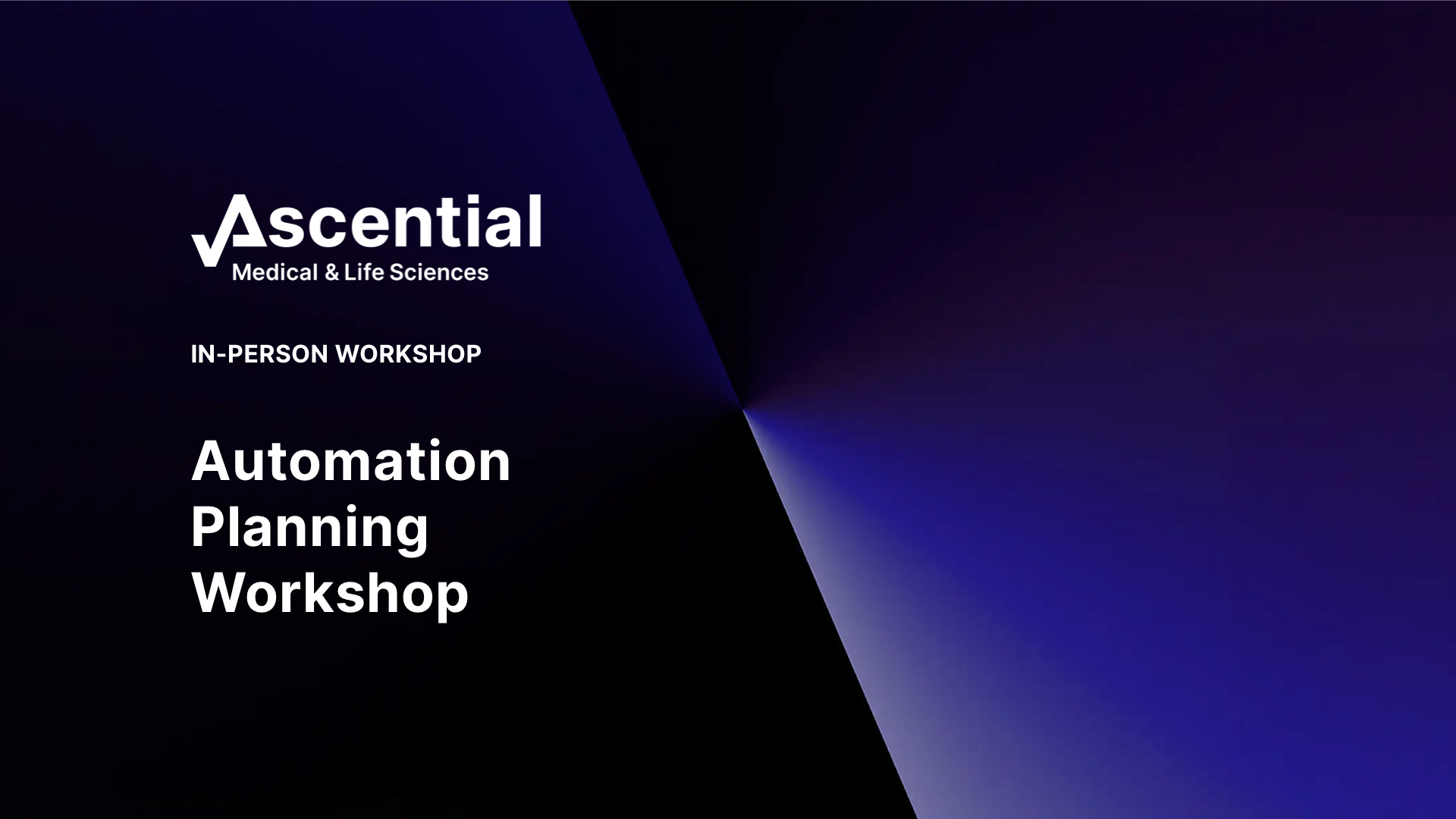 Automation Planning Workshop